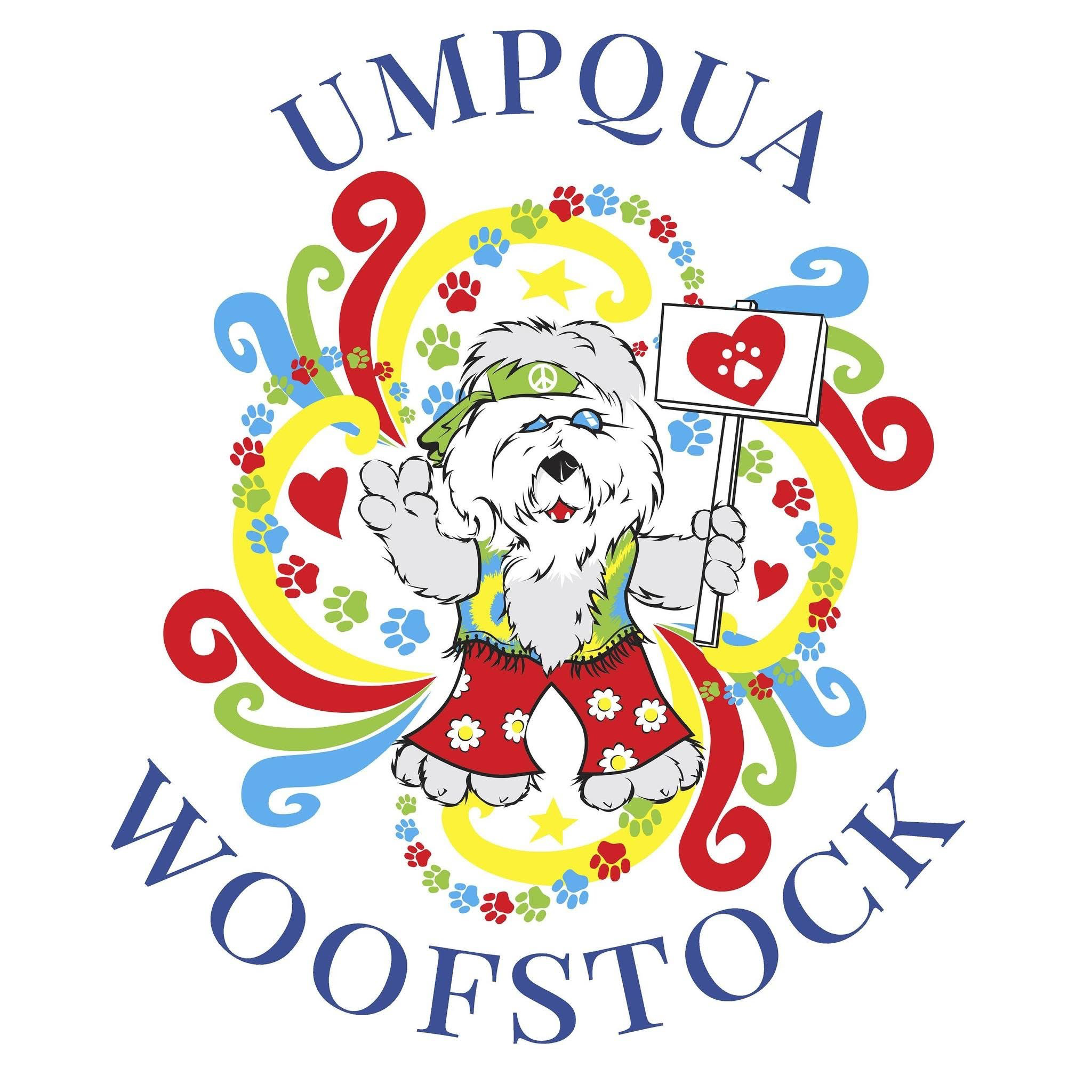 Umpqua Woofstock Festival logo